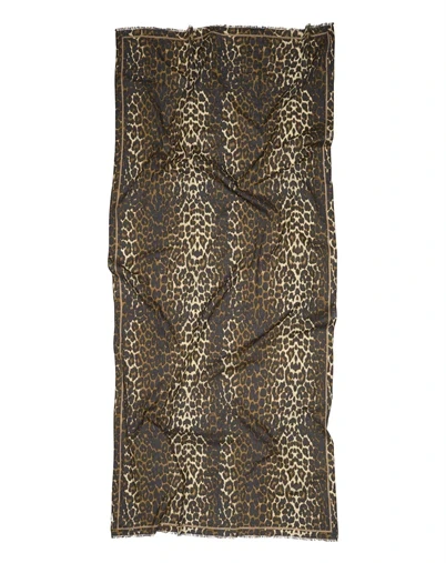 Beck Söndergaard - Leopa Long Cotta Tørklæde - Leopard